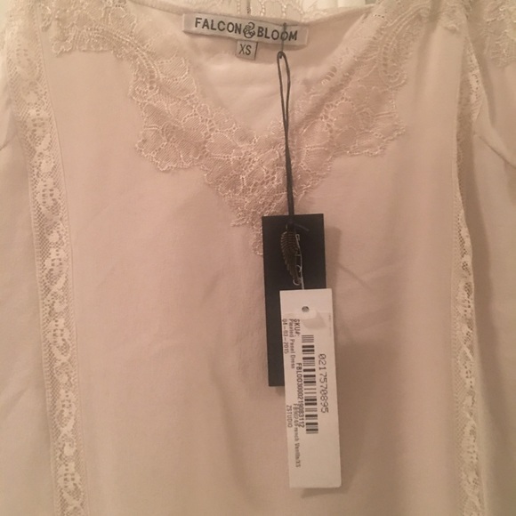 FALCON & BLOOM LACE PLEATED SKIRT DRESS NWT - Picture 4 of 8